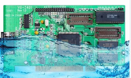 Génération de mousse et application antimousse dans le processus de nettoyage des PCB